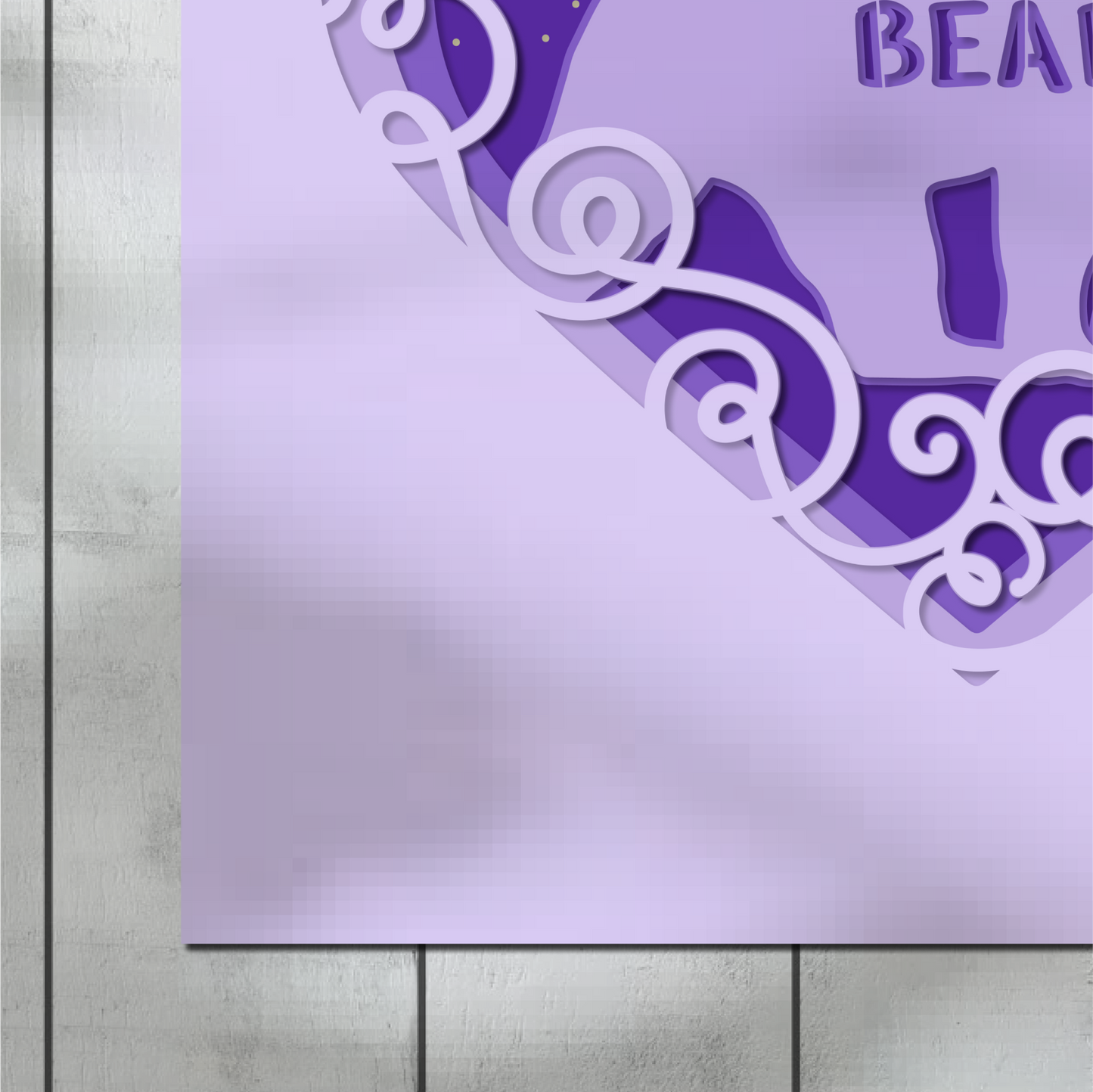 3D Mama Bear Shadow Box, Love You Mama Bear, Mothers Day Shadow Box, 3D SVG Files For Cricut and Silhouette
